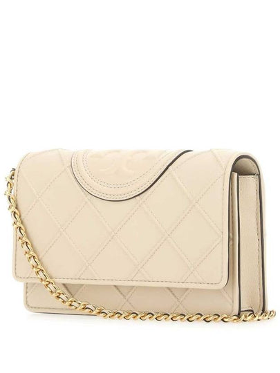 Women's Fleming Soft Chain Cross Bag Ivory - TORY BURCH - BALAAN 2