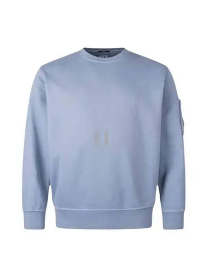 Brushed Emerized Diagonal Fleece Lens Sweatshirt Blue - CP COMPANY - BALAAN 2