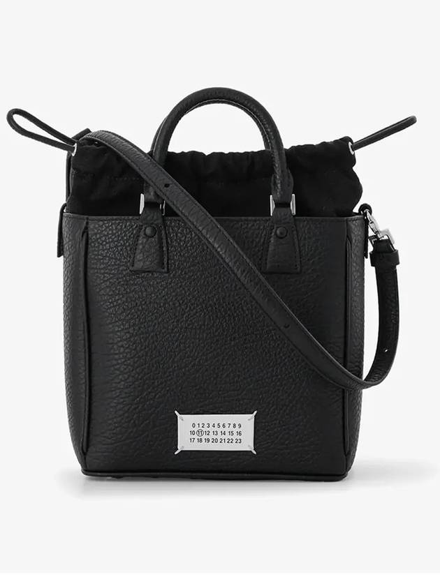 5AC Vertical Tote Bag Black - MAISON MARGIELA - BALAAN 6