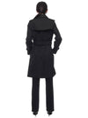 Mid-Length Lightweight Kensington Trench Coat Black - BURBERRY - BALAAN 6