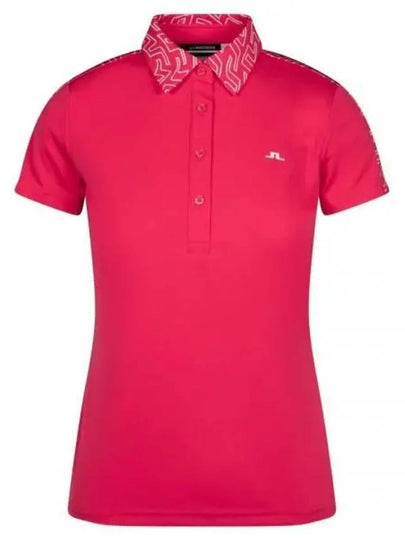 Golf Women's Cara Polo Shirt Pink - J.LINDEBERG - BALAAN 2