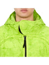 Men's Shadow Project Nylon Metal Waffle Print Hooded Jacket Green - STONE ISLAND - BALAAN 9