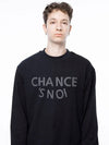 Men s M243MT02BK Snowy Reverse Rib Crew Neck Sweatshirt Black Navy - CHANCE'S NOI - BALAAN 7