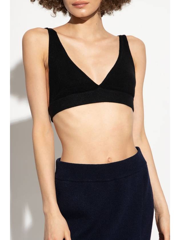 Lisa Yang ‘Capucine’ Cropped Top, Women's, Black - LISA YANG - BALAAN 3