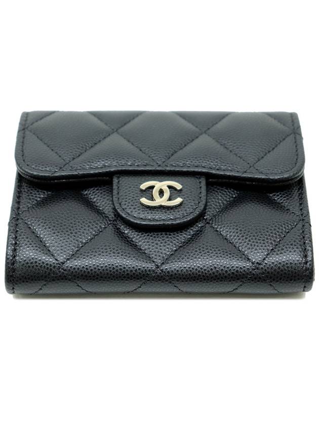 Used 1 time almost new Classic Caviar Card Chain Bag No 31 AP0238 Cross - CHANEL - BALAAN 6