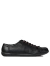 Peu Leather Low Top Sneakers Black - CAMPER - BALAAN 2