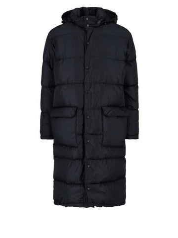 Hooded Down Jacket Black - ASPESI - BALAAN 1