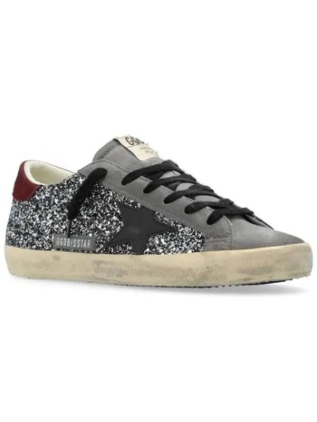 Superstar Classic Glitter Low Top Sneakers Grey - GOLDEN GOOSE - BALAAN 3