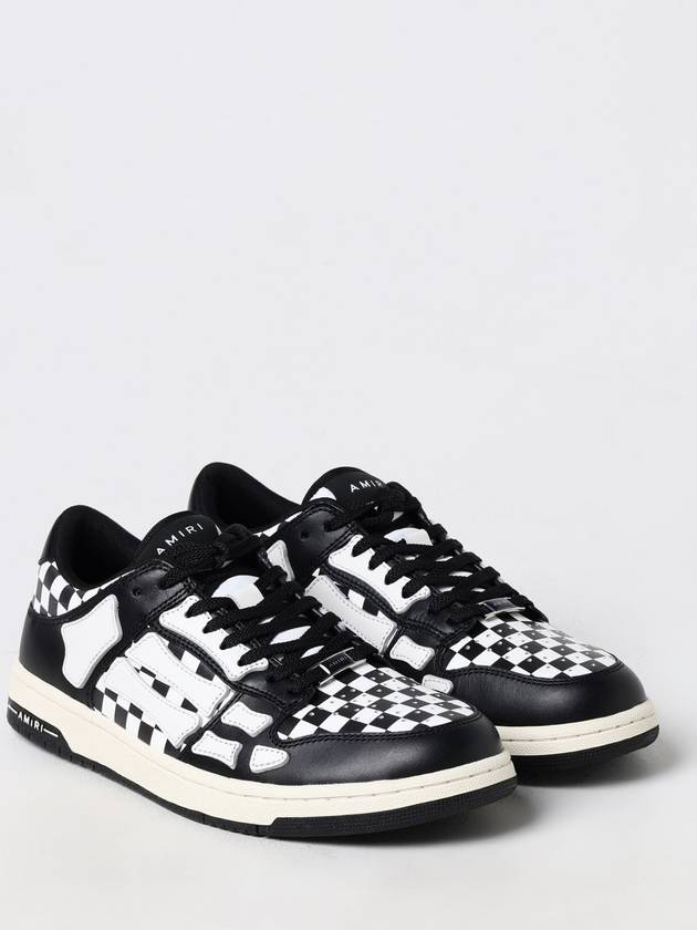 Sneakers Skel Amiri in pelle con motivo check - AMIRI - BALAAN 2