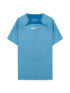 Men's Dri-Fit Academy Short-Sleeve T-Shirt Blue - NIKE - BALAAN 1