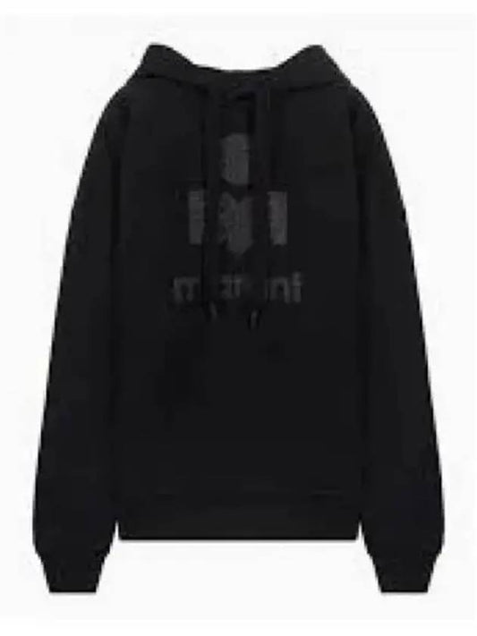 Mansell Logo Hood Black SW0001FAA1M77E01BK - ISABEL MARANT - BALAAN 1