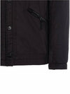 Men's Garment Dyed Crinkle Reps Nylon Shirt Jacket Black - STONE ISLAND - BALAAN 9