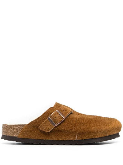 Boston Fur Shearling Mule Mink - BIRKENSTOCK - BALAAN 2