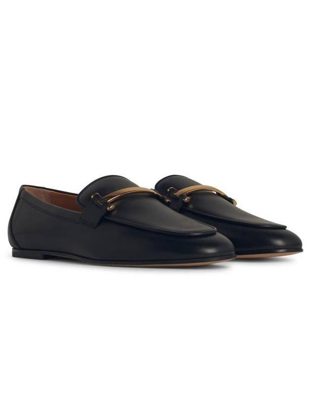 Tod'S Black Leather Loafers - TOD'S - BALAAN 2