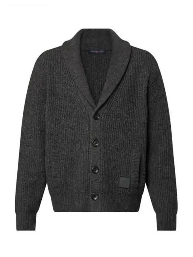 Cashmere blend shawl collar cardigan 1AFWBR - LOUIS VUITTON - BALAAN 1