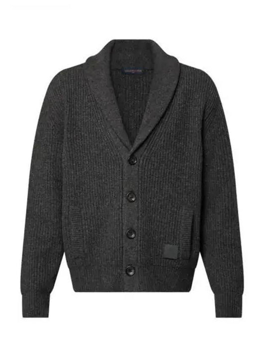 Cashmere blend shawl collar cardigan 1AFWBR - LOUIS VUITTON - BALAAN 1