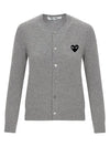 Black Heart Waffen Patch Cardigan AX N023 051 2 - COMME DES GARCONS - BALAAN 2