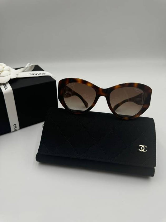 Eyewear Butterfly Sunglasses Brown CH5492 1295 - CHANEL - BALAAN 2