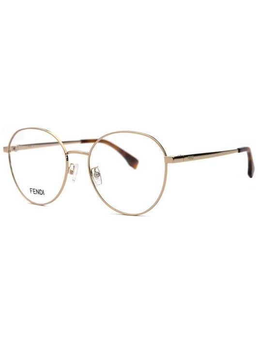 FE50008U 032 Officially imported round metal Asian fit luxury glasses frame - FENDI - BALAAN 1