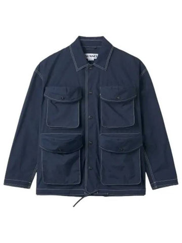 pocket shirt dark navy - SUNNEI - BALAAN 1