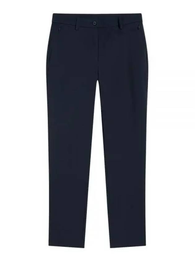 Women's Lei Fleece Twill Pants Navy - J.LINDEBERG - BALAAN 2