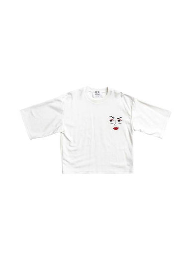 With PP Short Sleeve T-Shirt HTS01 WHITE - PLA.Y_P - BALAAN 1