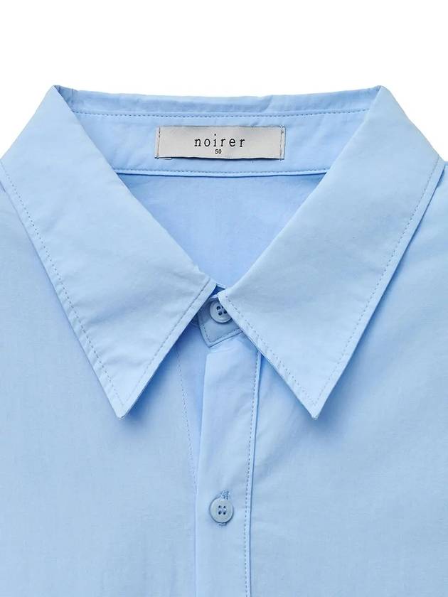 Classic Cotton Regular Long Sleeve Shirt Light Blue - NOIRER - BALAAN 6