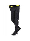 Striped Banding Zipper Jogger Slacks Black - LANVIN - BALAAN 1