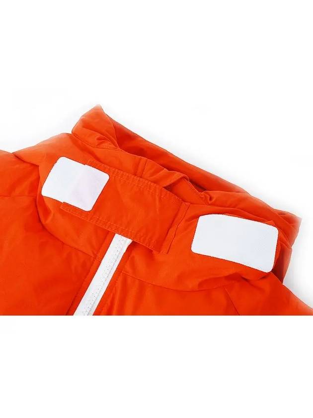 Marina Back Logo Print Vest Orange - STONE ISLAND - BALAAN 5