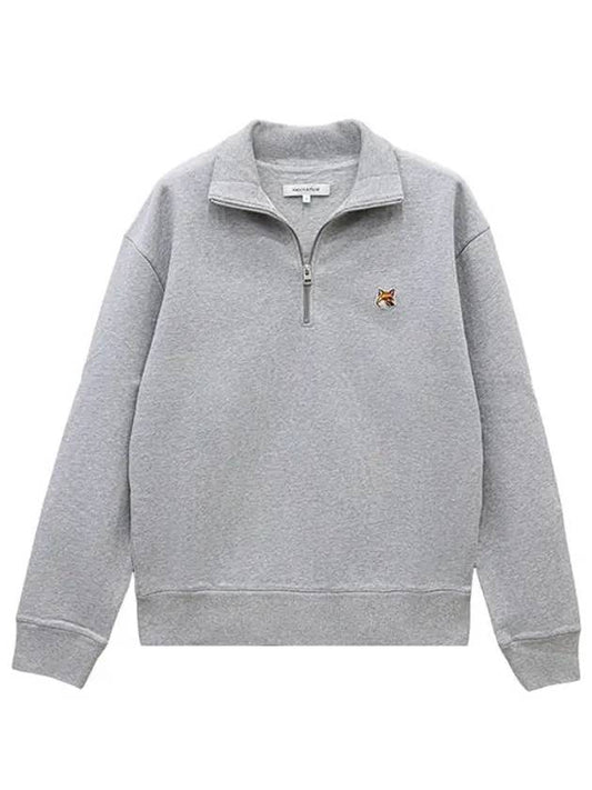 Sweater MM00314KM0001H120 LIGHT GRAY MELANGE GREY - MAISON KITSUNE - BALAAN 2