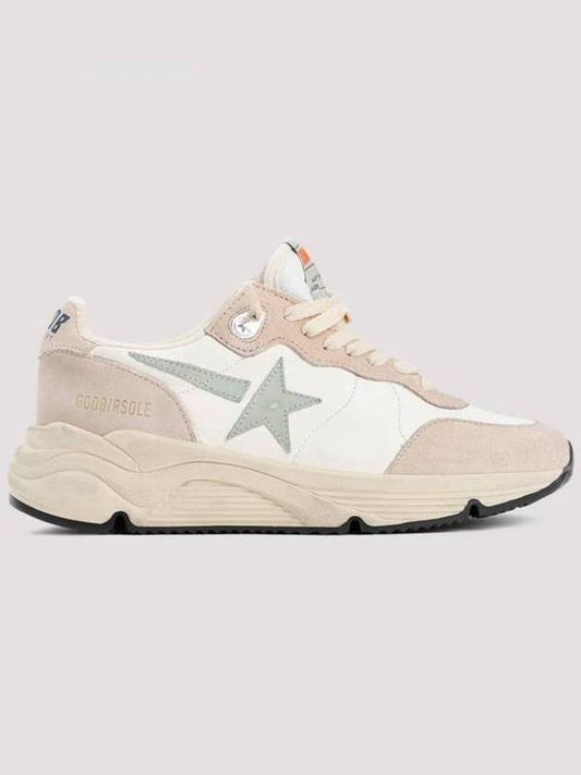 Running Sole Leather Star Low Top Sneakers Pink White - GOLDEN GOOSE - BALAAN 2