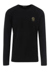 Medusa Logo Print Long Sleeve T-Shirt Black - VERSACE - BALAAN 2