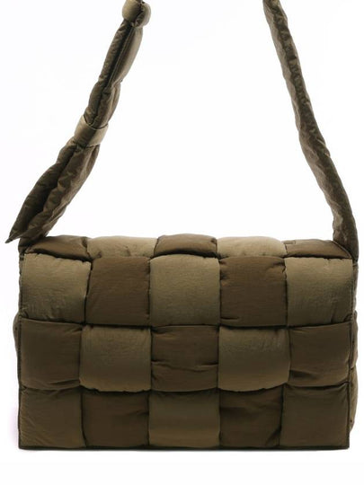 Padding Tech Cassette Shoulder Bag Green - BOTTEGA VENETA - BALAAN 2