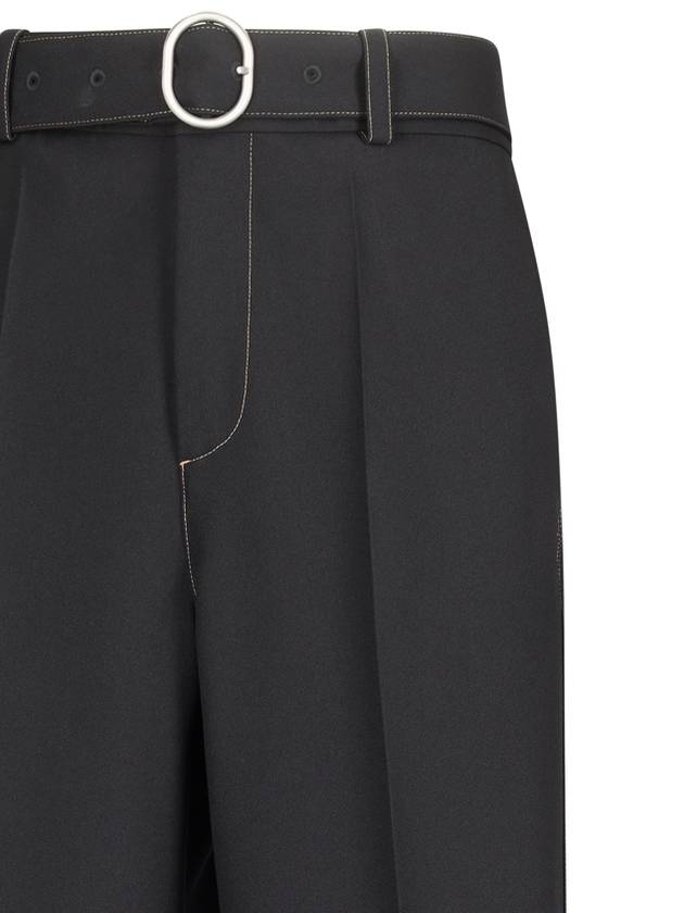 TROUSERS WITH BELT - JIL SANDER - BALAAN 3