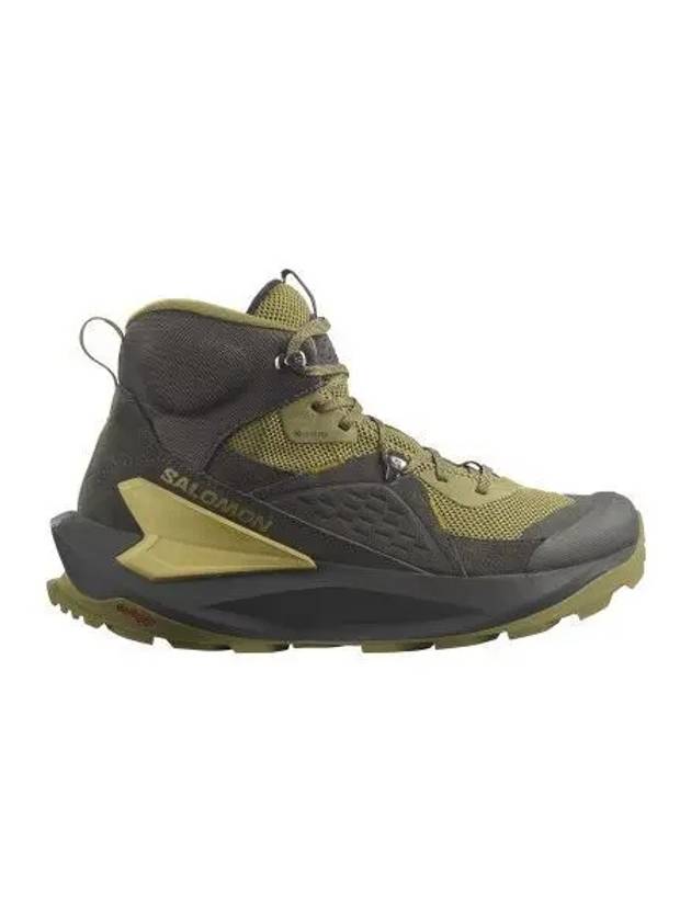 Elixir Mid GTX High Top Sneakers Black Dried Herb Southern Moss - SALOMON - BALAAN 1