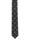 Skull Polka Dot Tie Black - ALEXANDER MCQUEEN - BALAAN 2