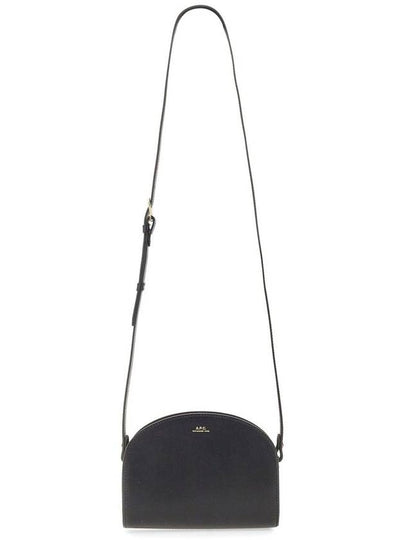 Demi Lune Mini Half Moon Cross Bag Black - A.P.C. - BALAAN 2