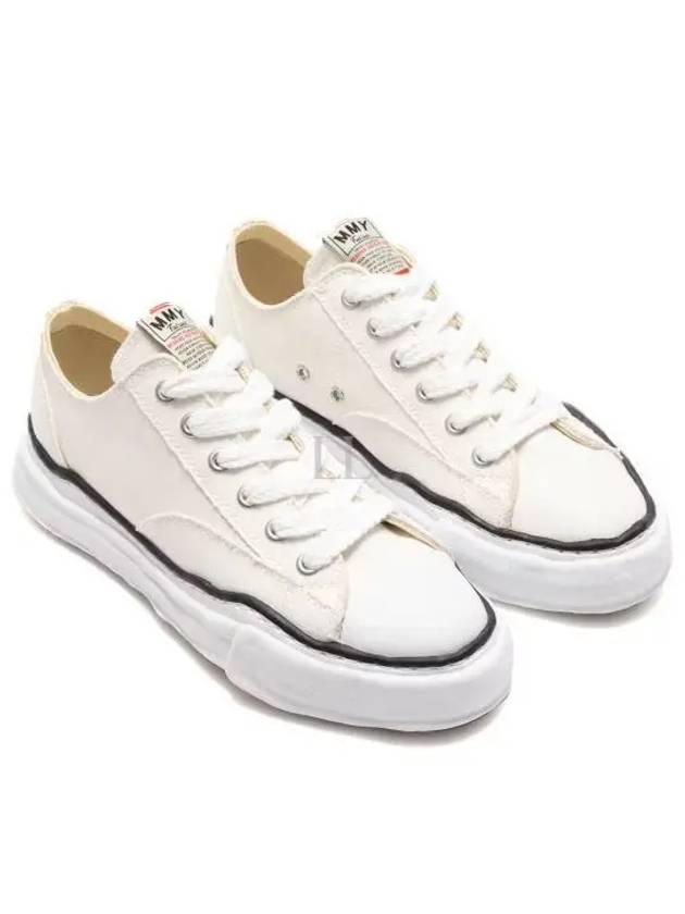 Peterson OG Sole Canvas Low Sneakers White - MAISON MIHARA YASUHIRO - BALAAN 2