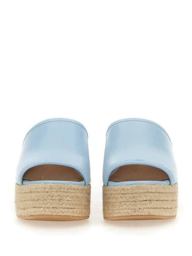 Sandals 32143797 0332 BABY BLUE - MOSCHINO - BALAAN 6