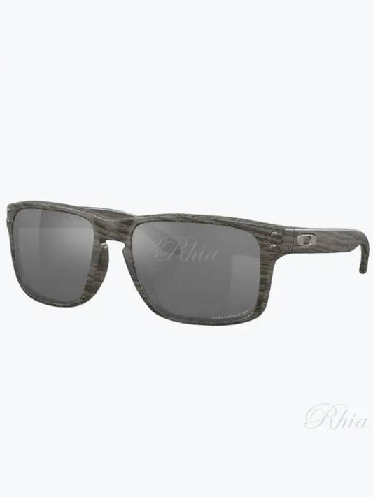 Holbrook Woodgrain Prism Black Polarized OO9102 W955 - OAKLEY - BALAAN 2