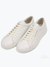 Men's Andy Leather Low Top Sneakers White - SAINT LAURENT - BALAAN 2