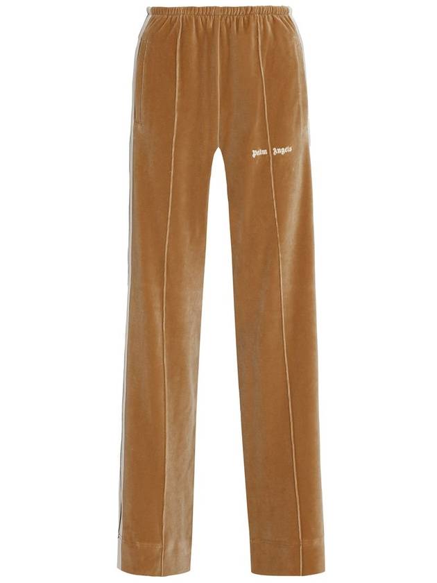 Velvet Wide Track Pants PWCJ010F23FAB0026103 - PALM ANGELS - BALAAN 2