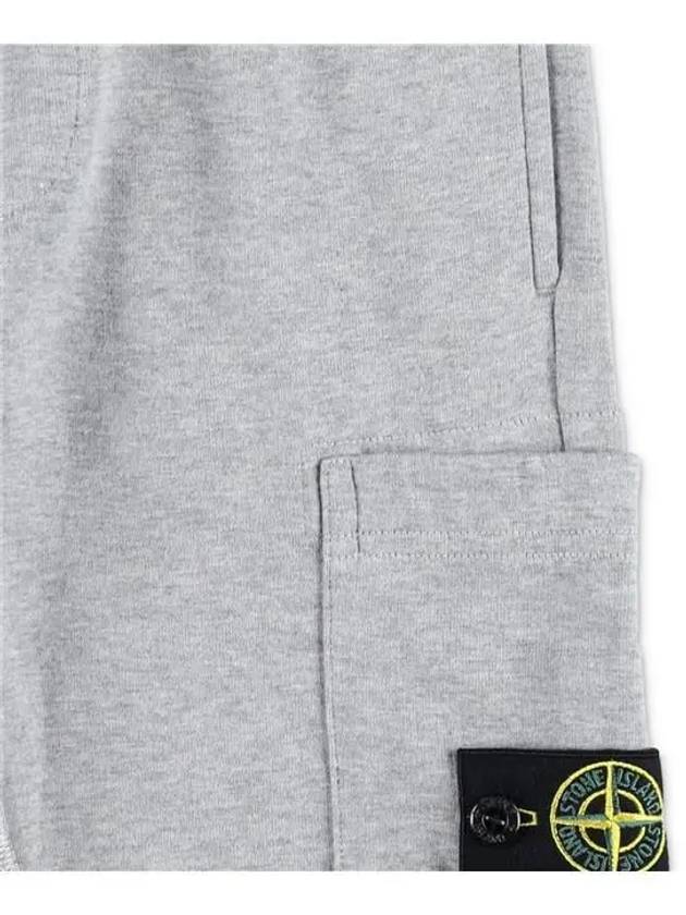 Kids Compass Logo Patch Training Jogger Track Pants Grey - STONE ISLAND - BALAAN 3