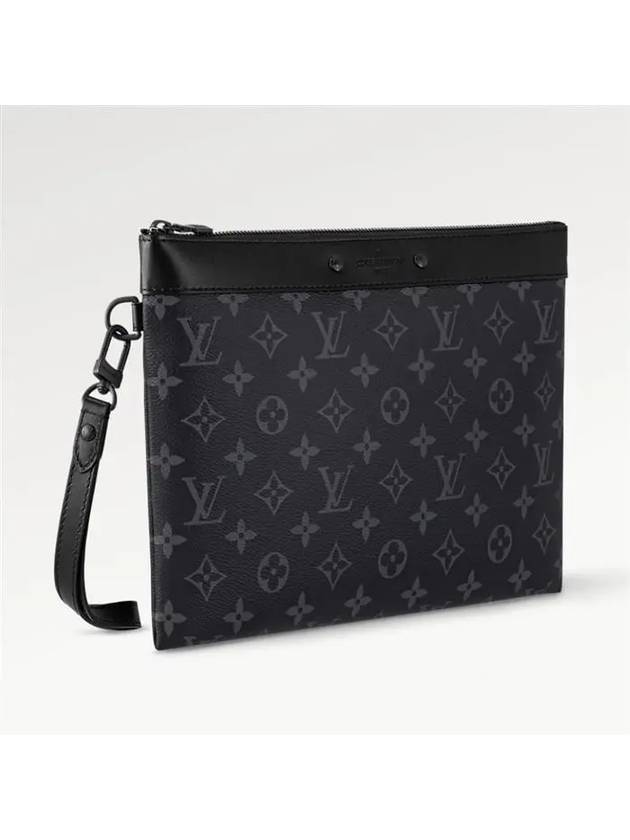 Monogram Eclipse Pochette Pouch Bag Black - LOUIS VUITTON - BALAAN 3