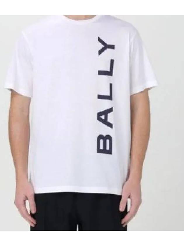 short sleeve t-shirt MJE05C CO018U001 WHITE - BALLY - BALAAN 2