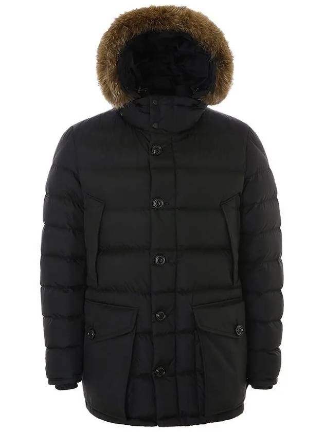 Men's Cluny Long Down Padding Black - MONCLER - BALAAN 3