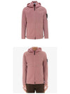 Wappen Patch Cordura Cotton Hooded Jacket Rose Quartz - STONE ISLAND - BALAAN 5