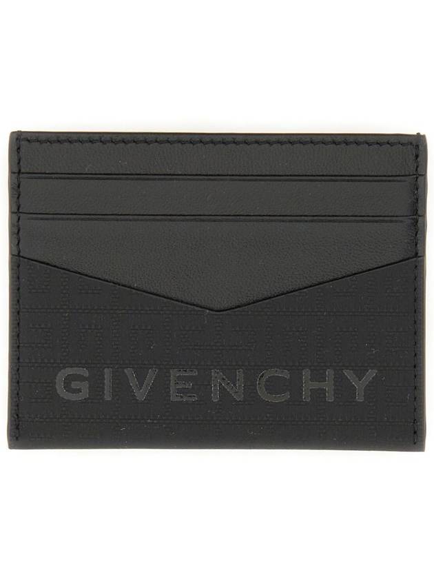 4G Nylon Card Wallet Black - GIVENCHY - BALAAN 2