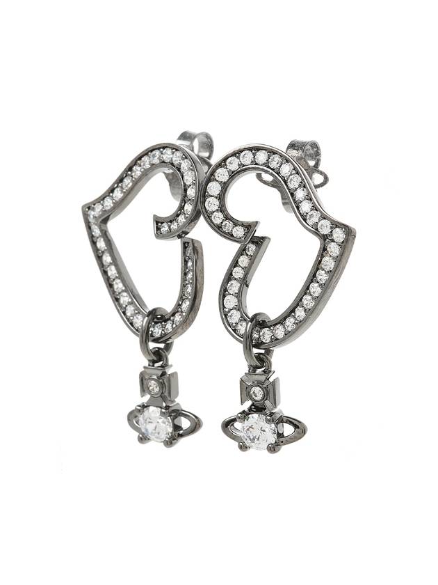 Belinda Earrings Ruthenium - VIVIENNE WESTWOOD - BALAAN 3