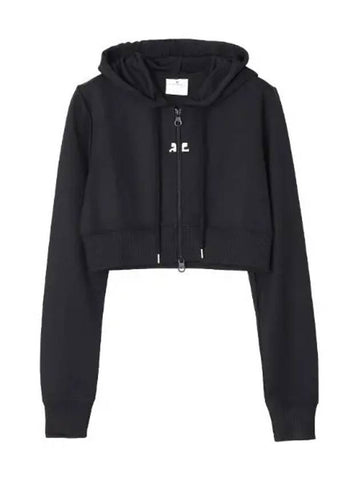 Courr ges cropped tracksuit interlock zip up women - COURREGES - BALAAN 1